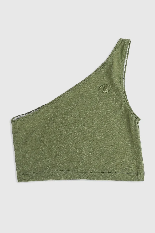 Rework Champion One Shoulder Tank - M lounge tank top