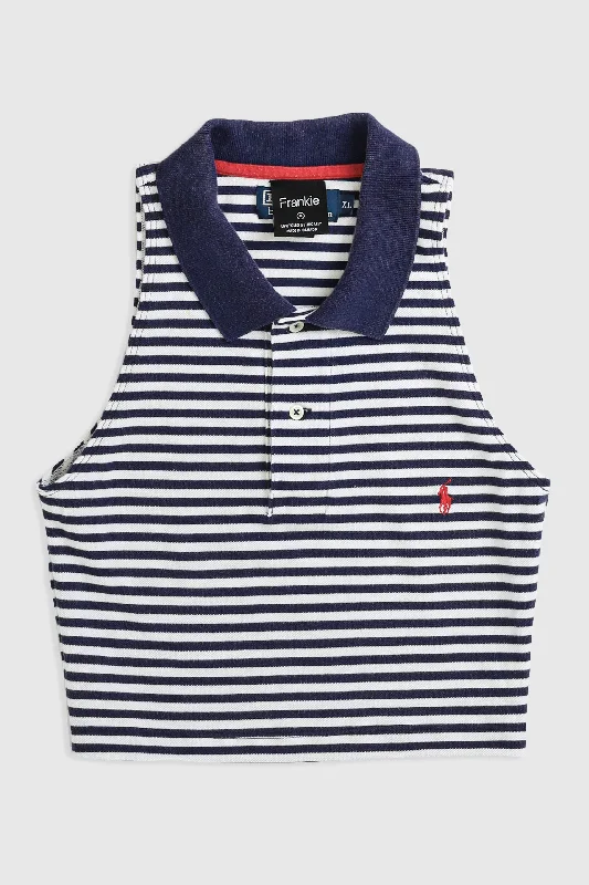 Rework Collared Tank - M workout tank top