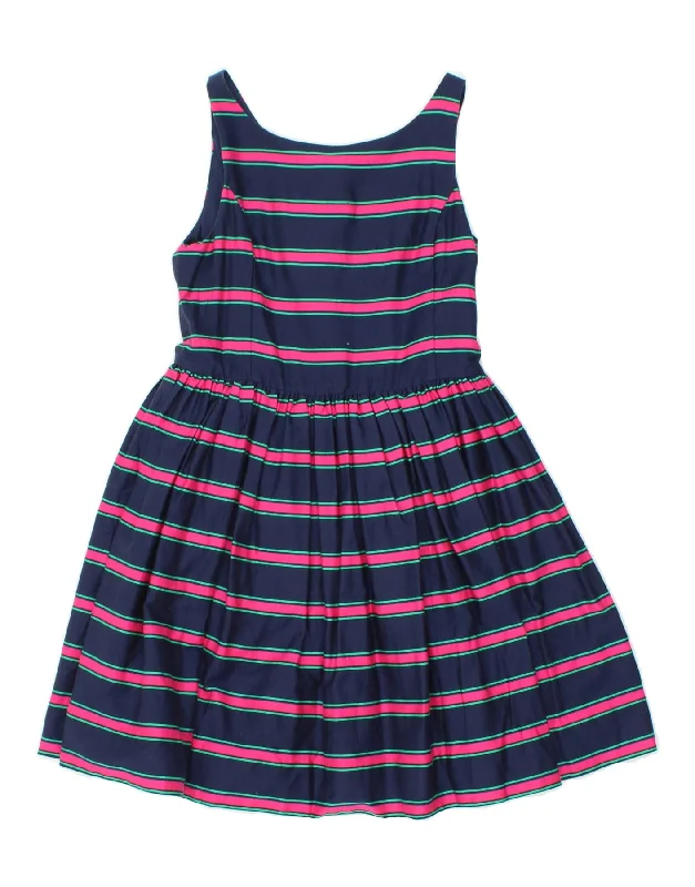 POLO RALPH LAUREN Girls Sleeveless A-Line Dress 11-12 Years Navy Blue Tunics Trousers formal POLO RALPH LAUREN Girls Sleeveless A-Line Dress 11-12 Years Navy Blue Tunics Trousers formal
