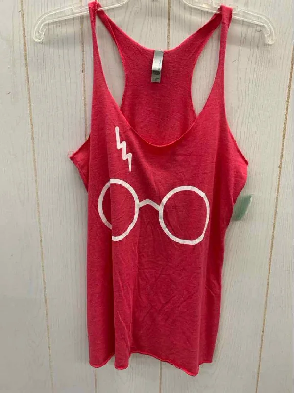 Harry Potter Pink Womens Size M Tank Top casual tank top