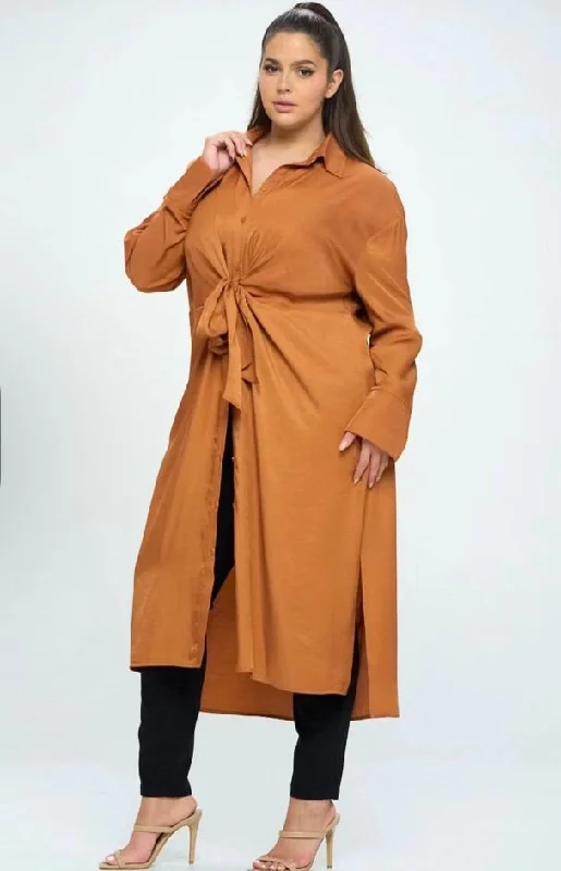 Autumn Ember Button Down Dress Tunics Floral girly