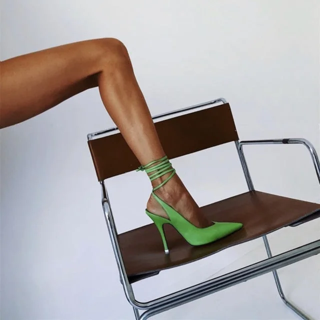 green Heel 7cm