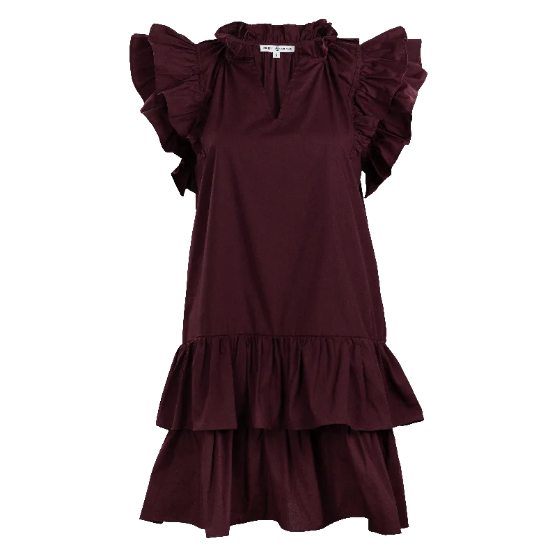 Double Ruffle Sleeve Dress Tunics Exclusive limited