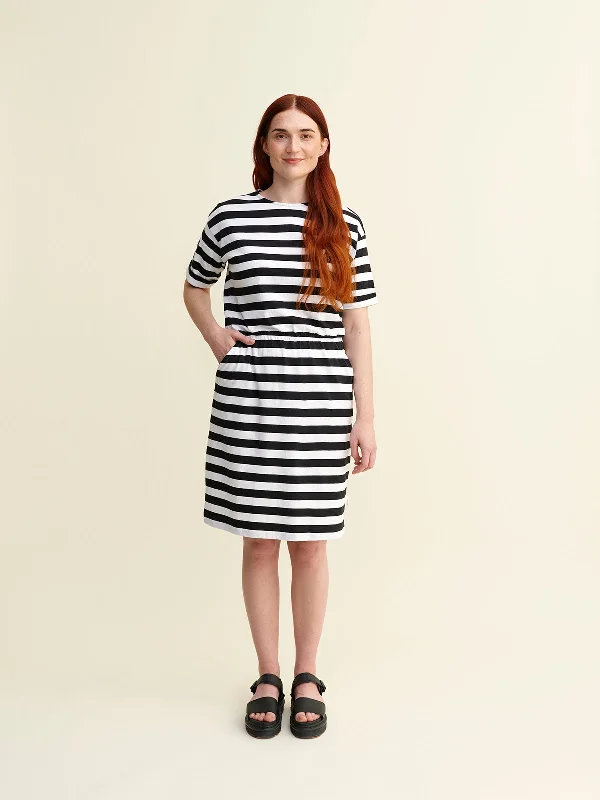 Osmanki Dress Black And White Tunics Modern contemporary