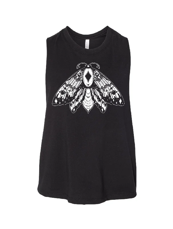 Witchy Moth · Cropped Tank cropped tank top