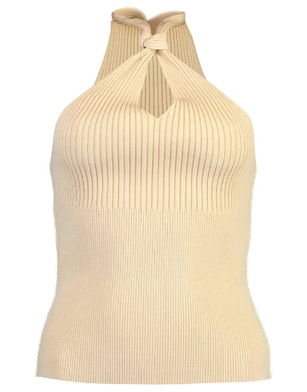 Andrea Compact Rib Tank Top relaxed fit tank