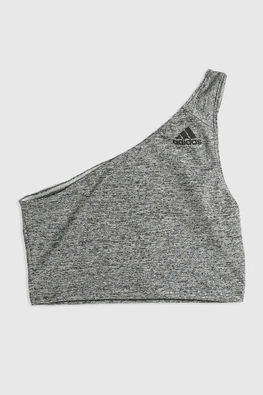 Rework Adidas Athletic One Shoulder Tank - M cozy tank top