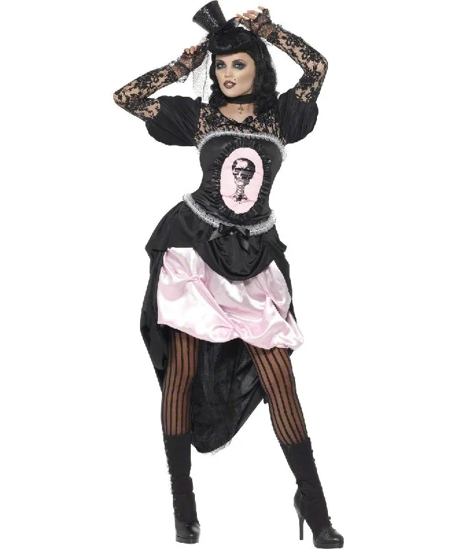 Dita Von Death Macabre Costume Gothic Fancy Dress Tunics Bestseller popular