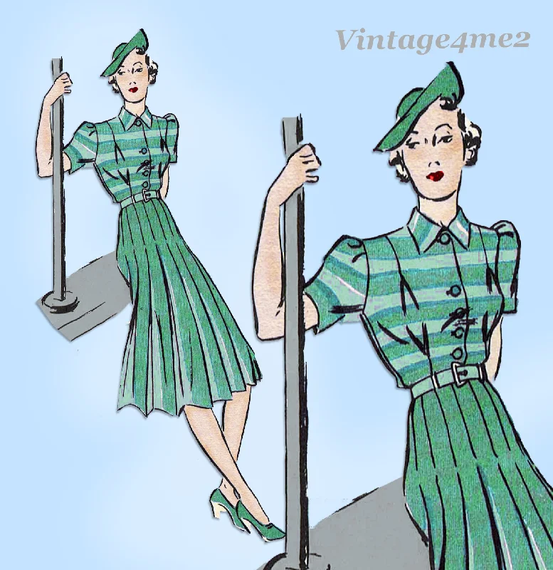 Butterick 8335: 1930s Stunning Misses Street Dress Sz 30B Vintage Sewing Pattern Tunics Vintage classic Butterick 8335: 1930s Stunning Misses Street Dress Sz 30B Vintage Sewing Pattern Tunics Vintage classic