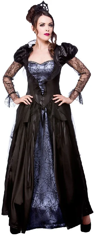 Ladies Wicked Queen Halloween Fancy Dress Costume Tunics Stylish elegant