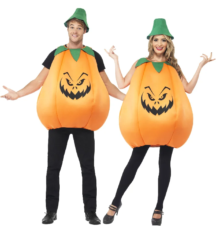 Orange Pumpkin Novelty Halloween Fancy Dress Costume Unisex Tunics Luxurious high-end Orange Pumpkin Novelty Halloween Fancy Dress Costume Unisex Tunics Luxurious high-end