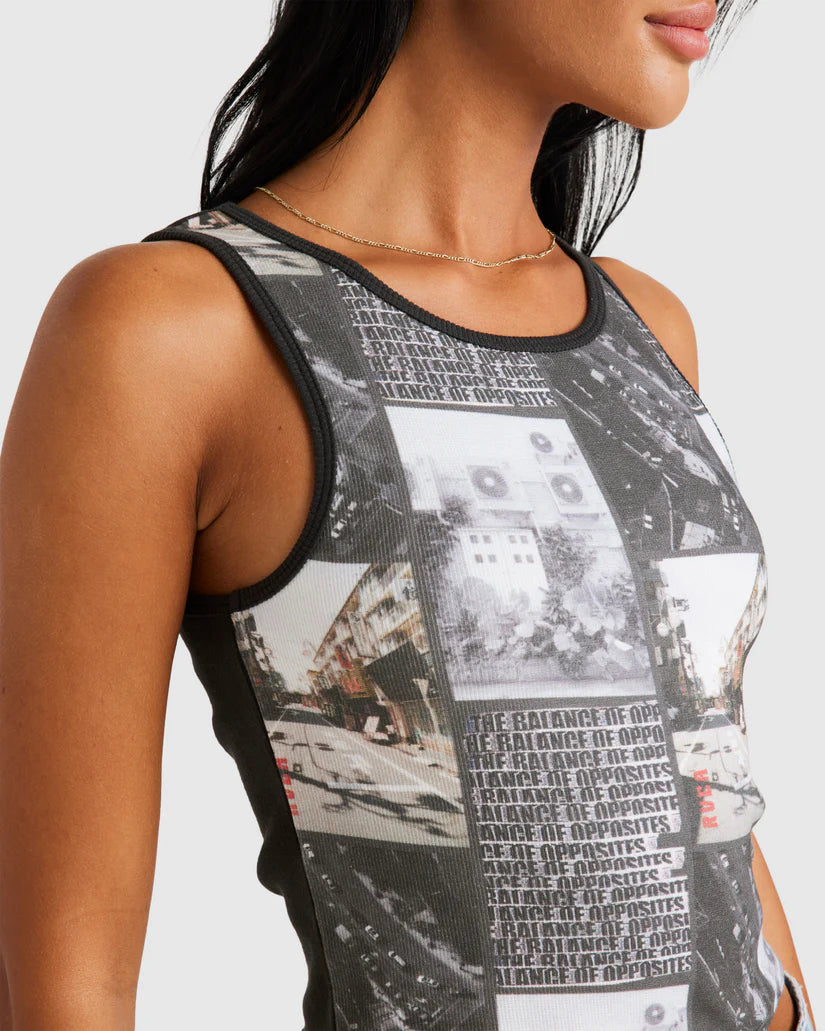 RVCA Kyoto Staple Tank lightweight tank top