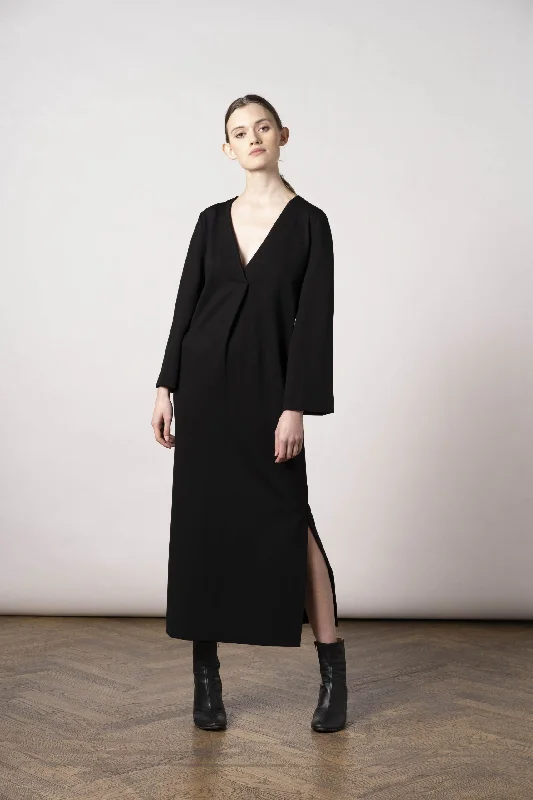 Ember Dress Black Tunics Chic elegant