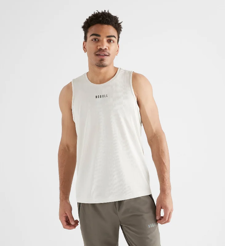 Men's Deltapeak® Micro Textured Tank chic tank top