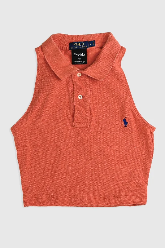 Rework Collared Tank - M yoga tank top