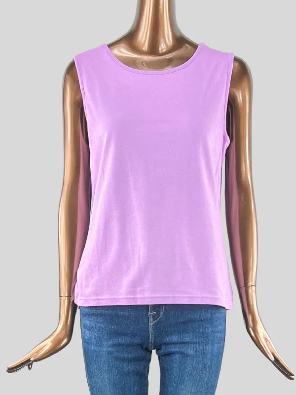 Liz Claiborne purple tank top - Large mint tank top