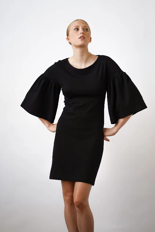 Ecco Dress Black Tunics Versatile functional