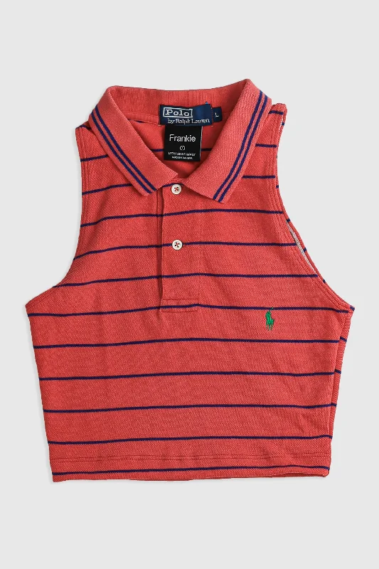 Rework Collared Tank - S fitness tank top