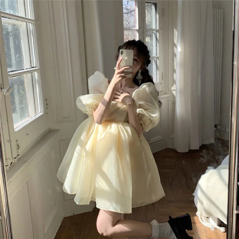 Wjczt dress Fairy Skirt Gauze Skirt Pettiskirt Chiffon French Retro Court Style Fairy Girl Birthday Party Small Dress Yarn Tunics Modern contemporary Wjczt dress Fairy Skirt Gauze Skirt Pettiskirt Chiffon French Retro Court Style Fairy Girl Birthday Party Small Dress Yarn Tunics Modern contemporary