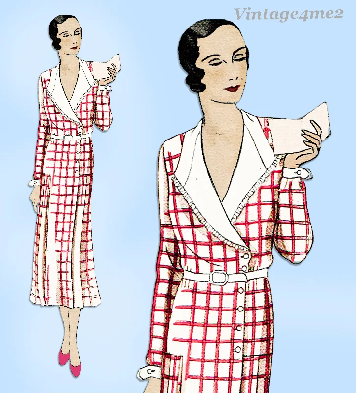 Butterick 3854: 1930s Uncut Misses Street Dress Size 34 B Vintage Sewing Pattern Tunics Modern contemporary Butterick 3854: 1930s Uncut Misses Street Dress Size 34 B Vintage Sewing Pattern Tunics Modern contemporary