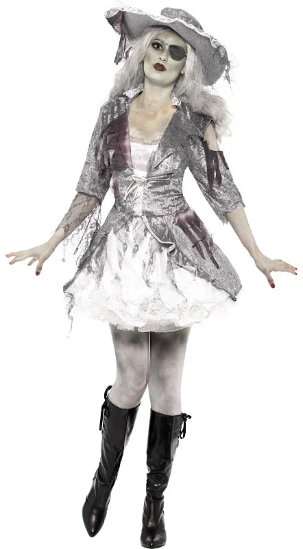 Ladies Ghost Ship Pirate Treasure Fancy Dress Costume Tunics Review highly