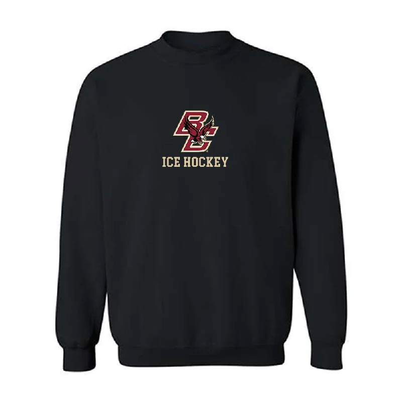 Boston College - NCAA Women's Ice Hockey : Alanna Devlin - Classic Shersey Crewneck Sweatshirt Hoodie with Pocket Utility Practical Boston College - NCAA Women's Ice Hockey : Alanna Devlin - Classic Shersey Crewneck Sweatshirt Hoodie with Pocket Utility Practical