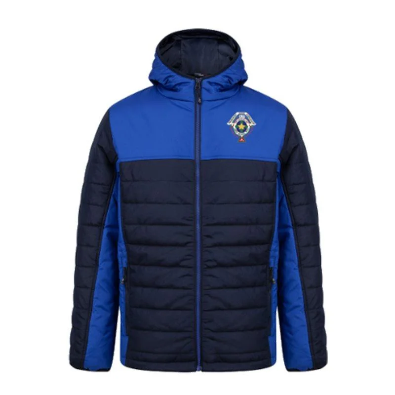 Mc Keever Ardscoil Ris School Jacket - Adult - Navy/Royal Tailored Jacket Straight Jacket A-Line Jacket