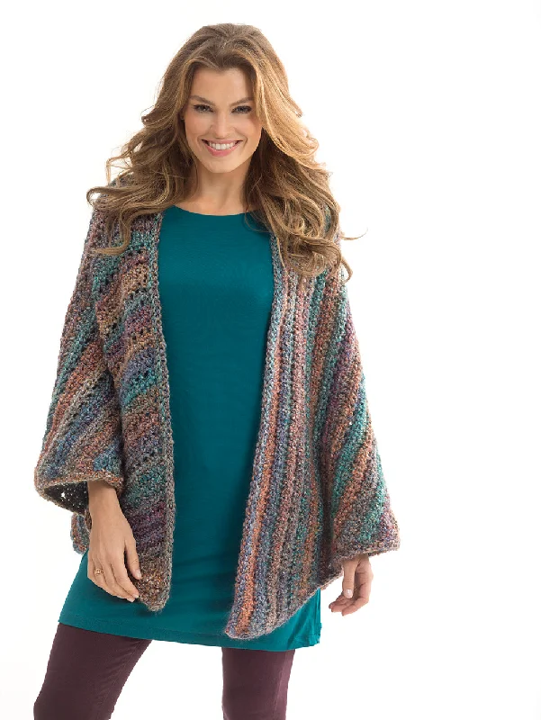 Neck's Best Thing Triangle Shawl (Crochet) Fashionable Wool Blend Shawl