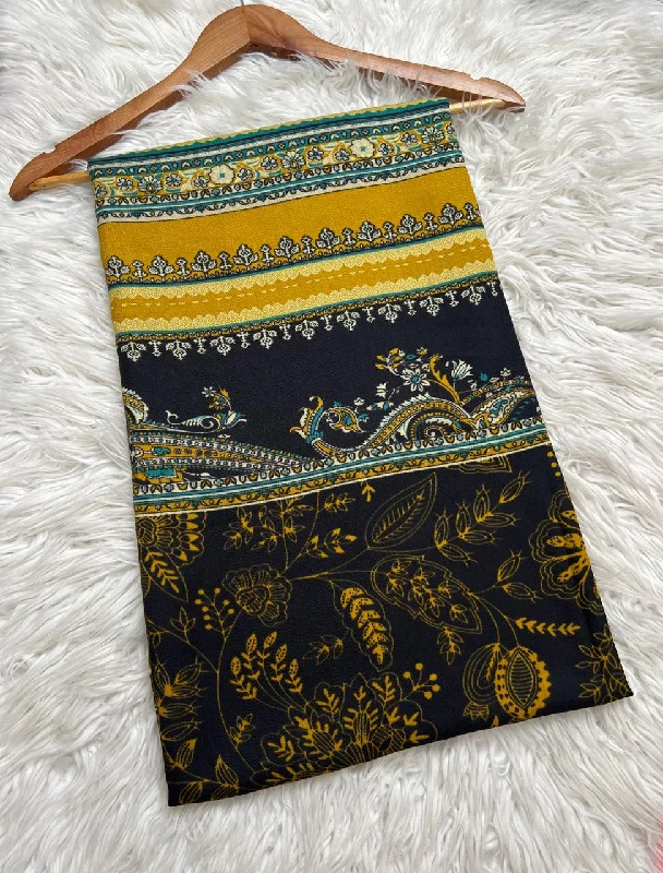 BET008 - Wool Printed Shawl Fashionable Silk Shawl Wrap