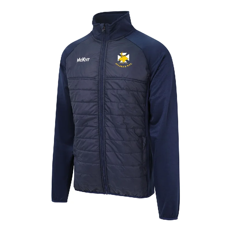 Mc Keever Skerries RFC Core 22 Hybrid Jacket - Adult - Navy Wool Jacket Cashmere Jacket Tweed Jacket