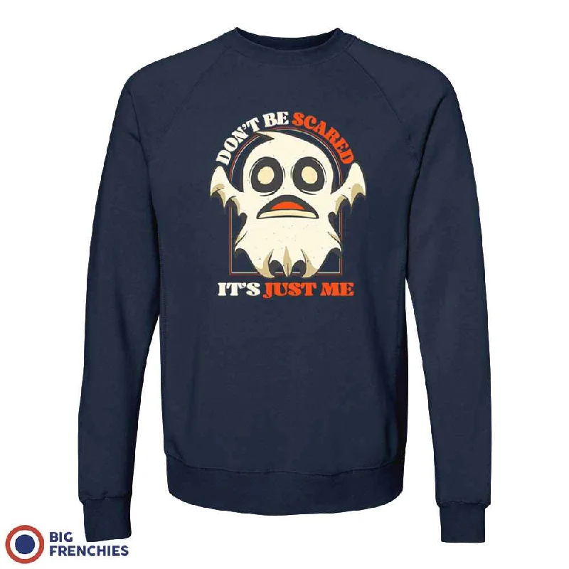 Don't Be Scared It's Just Me Unisex Organic Cotton Sweatshirt Hoodie with Gradient Ombre Colorful