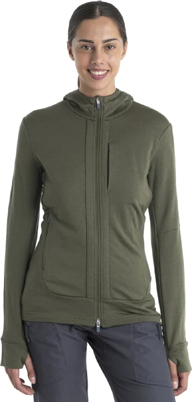 Quantum III LS Zip Hoodie - Women's|-|Chandail Quantum III LS - Femme Hoodie with Sequins Glamorous Eye-catching