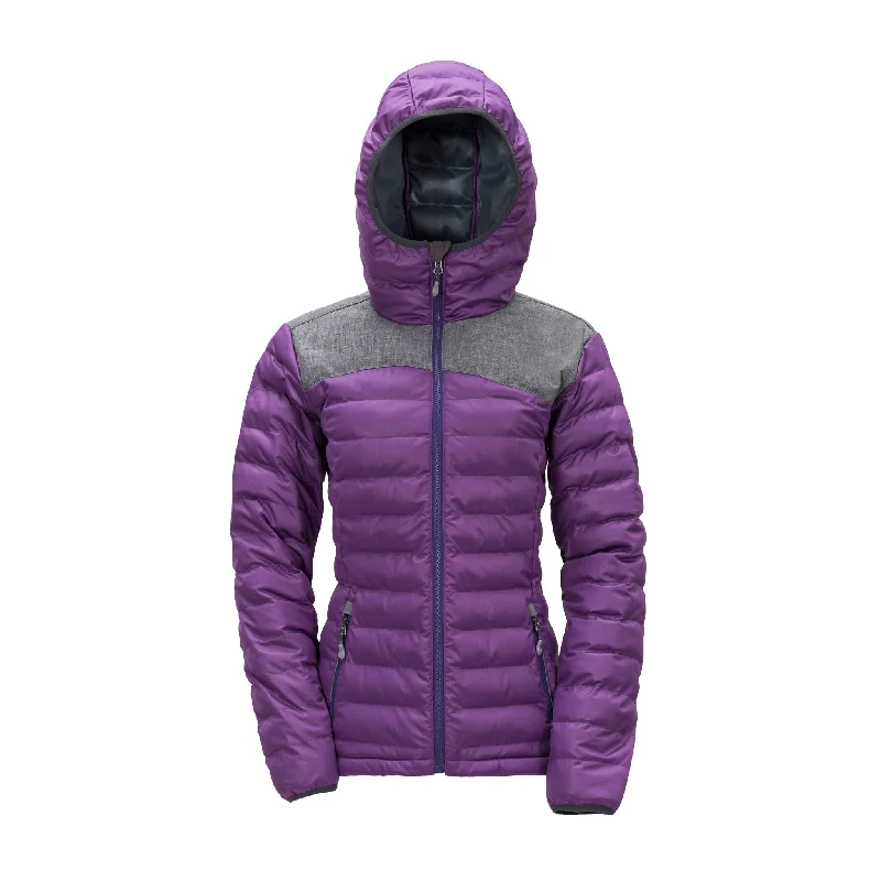 Women's Stretch Puffy Jacket - Purple Heart Faux Fur Jacket Real Fur Jacket Shearling Jacket Women's Stretch Puffy Jacket - Purple Heart Faux Fur Jacket Real Fur Jacket Shearling Jacket
