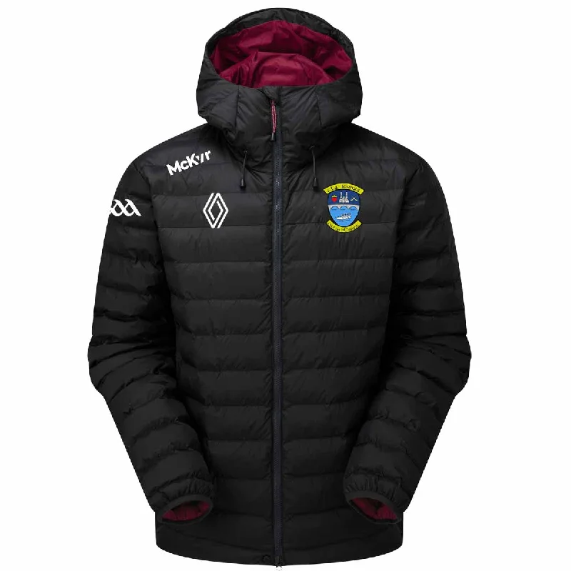 Mc Keever Westmeath GAA Official Padded Jacket - Adult - Black Nylon Fabric Polyester Fabric Spandex Fabric