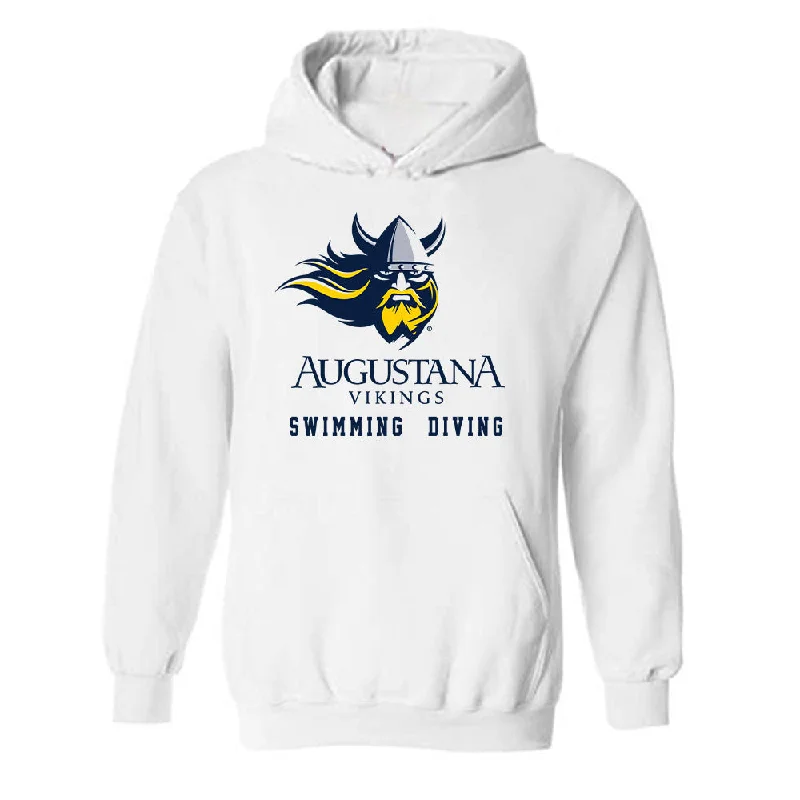 AU - NCAA Women's Swimming & Diving : Makoa Montgomery - Classic Fashion Shersey Hooded Sweatshirt Hoodie with Pocket Utility Practical