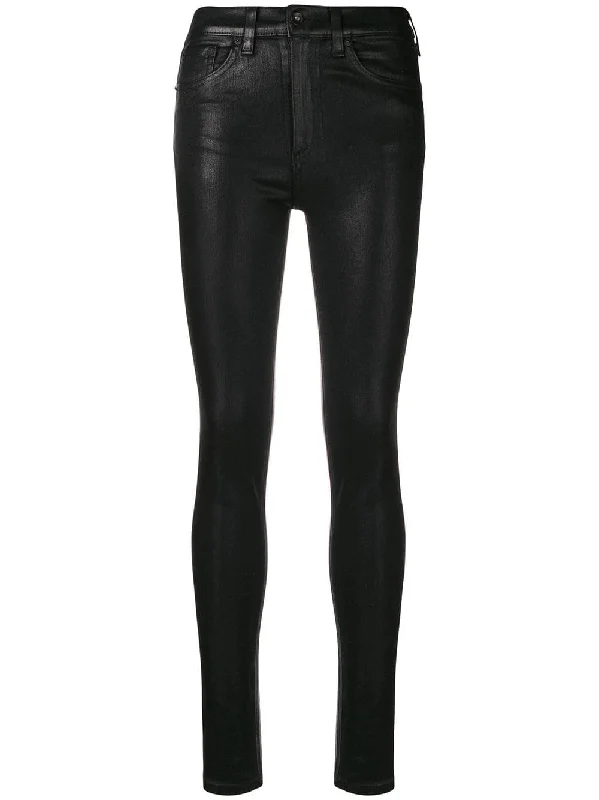 shiny skinny trousers Trousers Bridal Satin