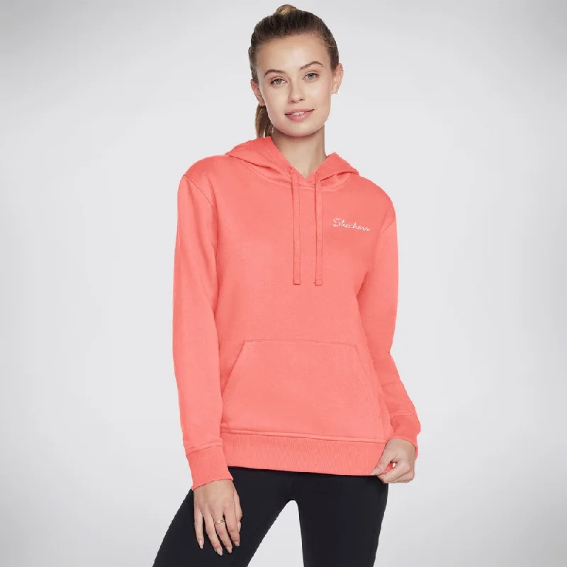 Skechers Signature Pullover Hoodie Hoodie with Elastic Cuffs Stretchable Comfortable