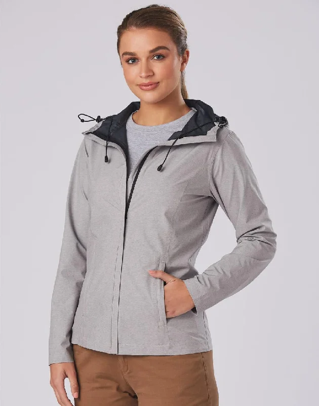 Winning Spirit Ladies Waterproof Performance Jacket (JK56) Toggled Jacket Drawstring Jacket Belted Jacket