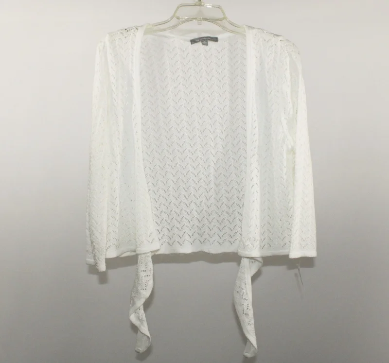 NY Collection White Shawl | M Soft Cashmere Shawl Cape