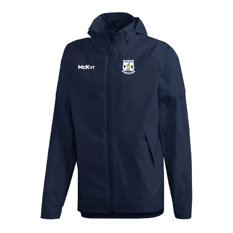 Mc Keever Breaffy GAA Core 22 Rain Jacket - Adult - Navy Faux Fur Jacket Real Fur Jacket Shearling Jacket