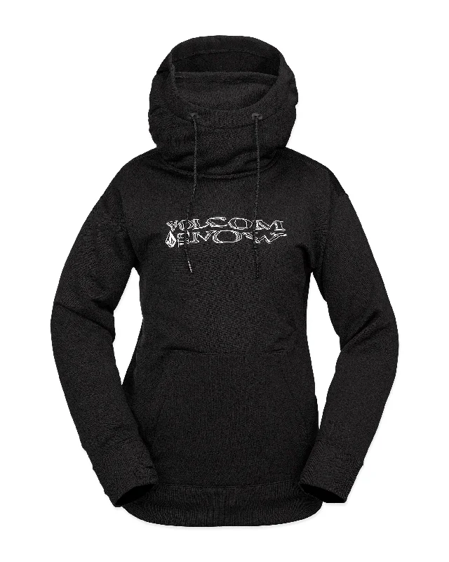 Volcom Women's Riding Hydro Hoodie 2025 Hoodie with Camouflage Military Edgy