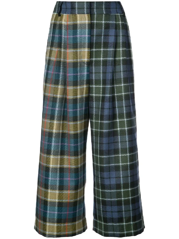 tartan Stella cropped trousers Trousers Top Rated