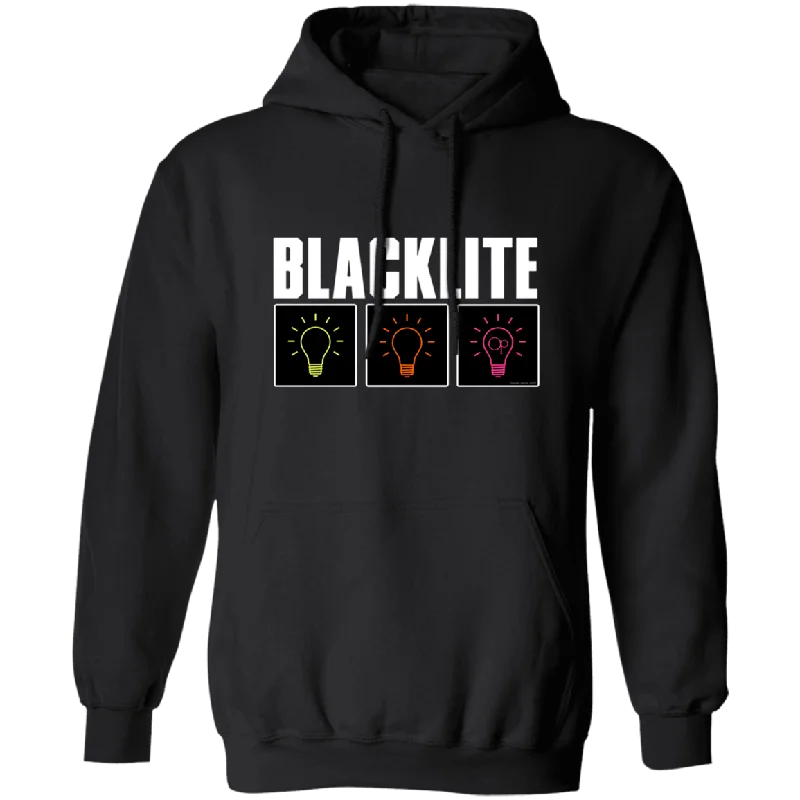 Blacklite Fleece Hoodie Hoodie with Color Block Contrast Stylish