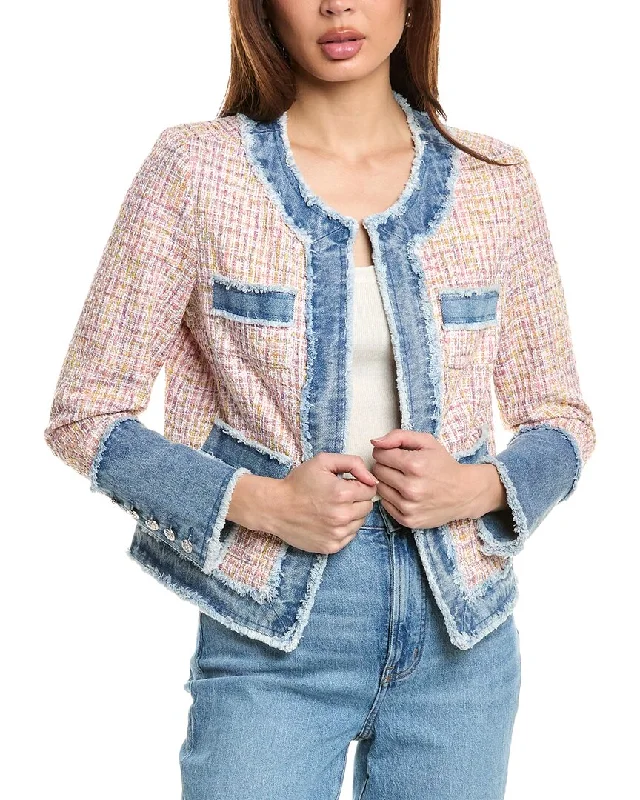 Nanette Nanette Lepore Jacket Ribbed Jacket Pleated Jacket Ruffled Jacket