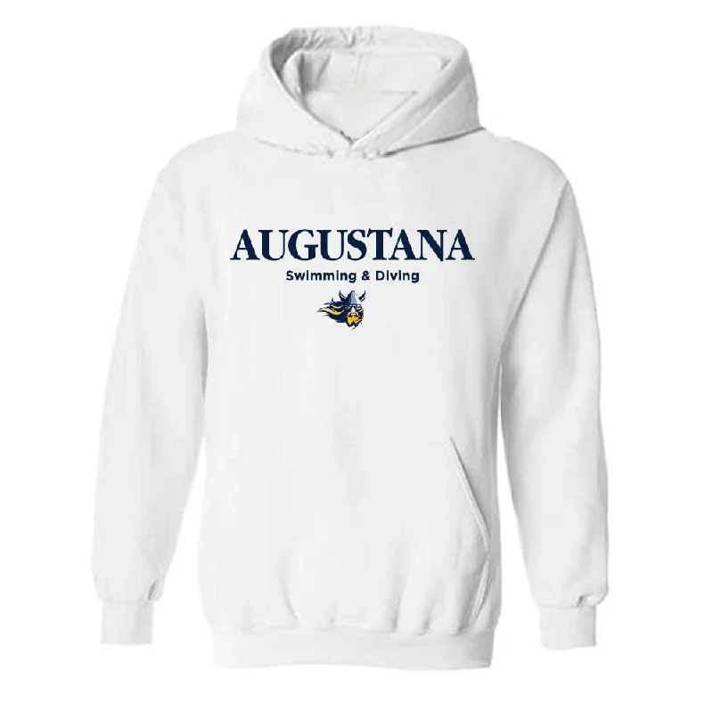 AU - NCAA Women's Swimming & Diving : Makoa Montgomery - Classic Shersey Hooded Sweatshirt Cotton Hoodie Fleece Lining Warmth