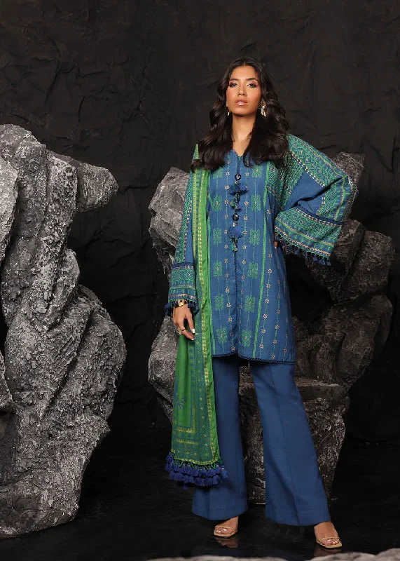 3 Pc Printed Staple Slub Viscose Suit With Herringbone Shawl Elegant Knit Shawl Cape 3 Pc Printed Staple Slub Viscose Suit With Herringbone Shawl Elegant Knit Shawl Cape