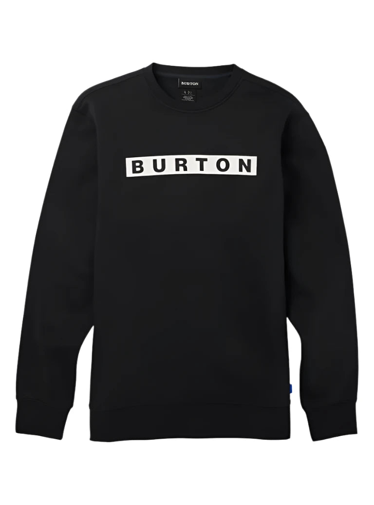 Burton Vault Crewneck Sweatshirt 2025 Hoodie with Color Block Contrast Stylish