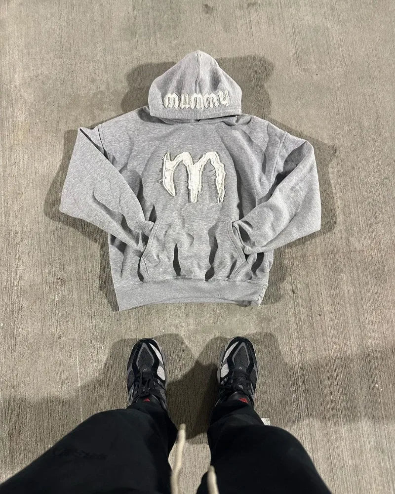 Advbridge Retro Patchwork Long Sleeve Hoodie Womens Sweatshirt Cotton Y2K High Street Pullover Hoodie Oversized Streetwear Womens Clothing Bell Sleeve Stylish Advbridge Retro Patchwork Long Sleeve Hoodie Womens Sweatshirt Cotton Y2K High Street Pullover Hoodie Oversized Streetwear Womens Clothing Bell Sleeve Stylish