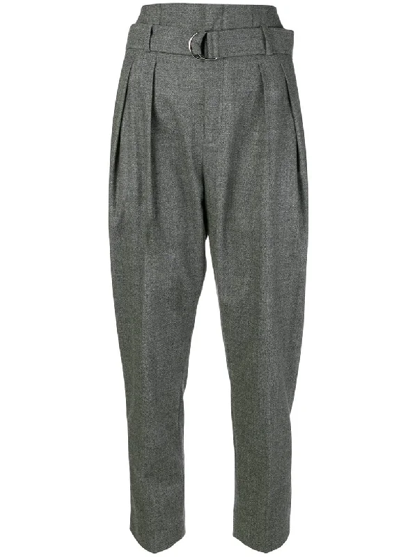 high-waisted trousers Trousers Running Lightweight