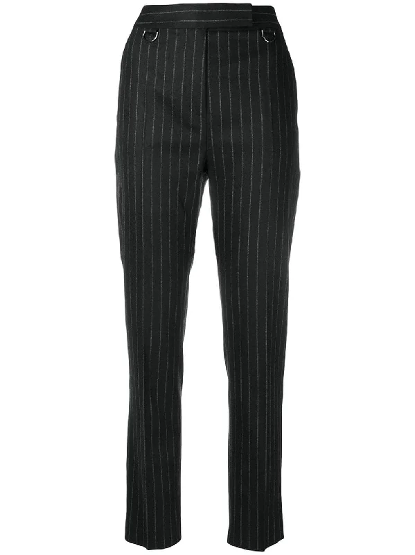 striped slim-fit trousers Trousers Capri Summer